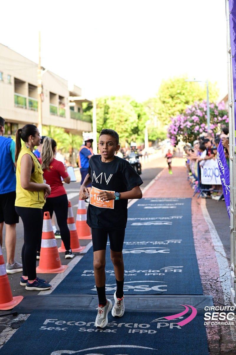 Nathan Augusto Almeida Gerin é destaque na Prova Quinzinha