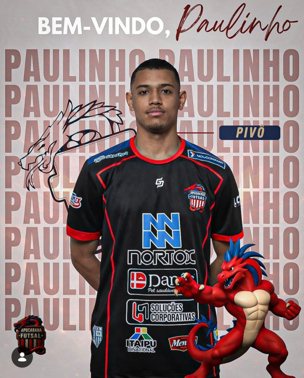 Paulinho reforça o Apucarana Futsal na Série Prata 2026