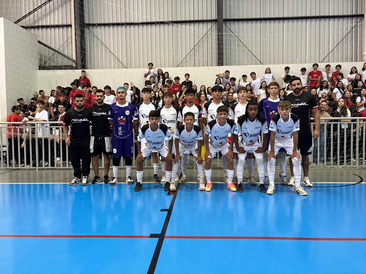 Canadá, Santos Dumont e Mater Dei são campeões do futsal na fase municipal dos Jep´s