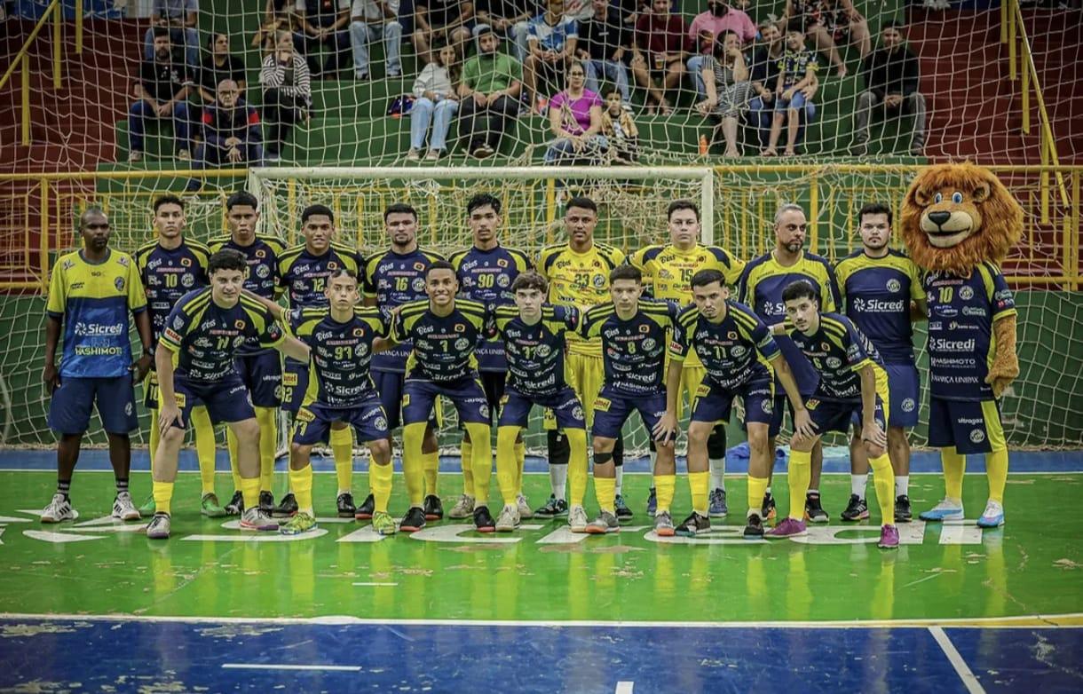 Santa Maria estreia com derrota no Paranaense de Futsal Sub-20