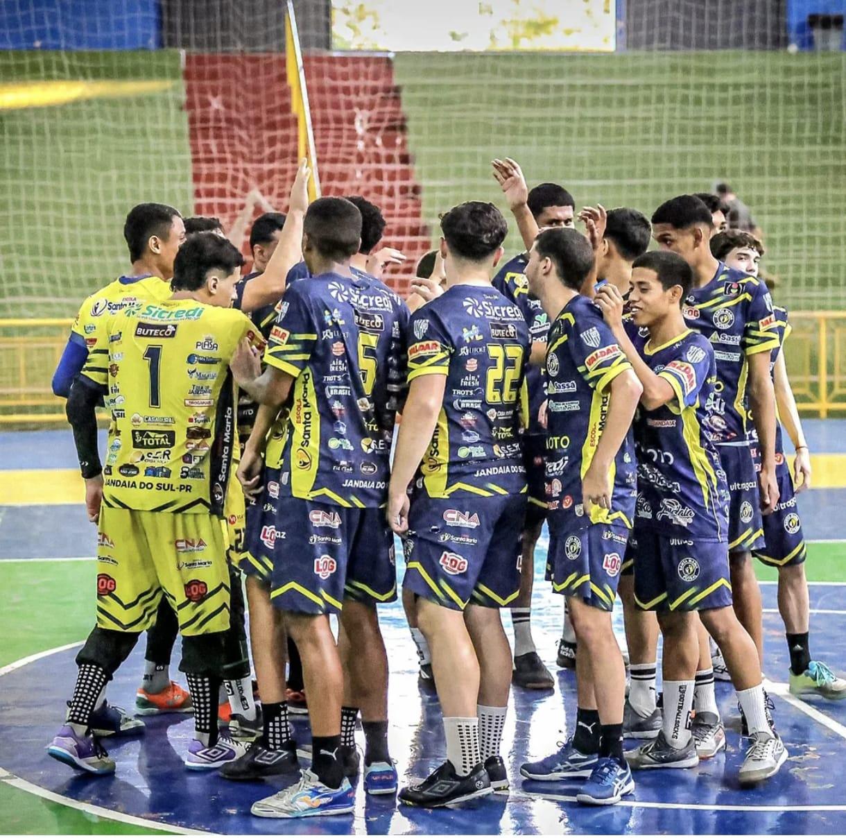 Santa Maria estreia no Campeonato Paranaense de Futsal Sub-20