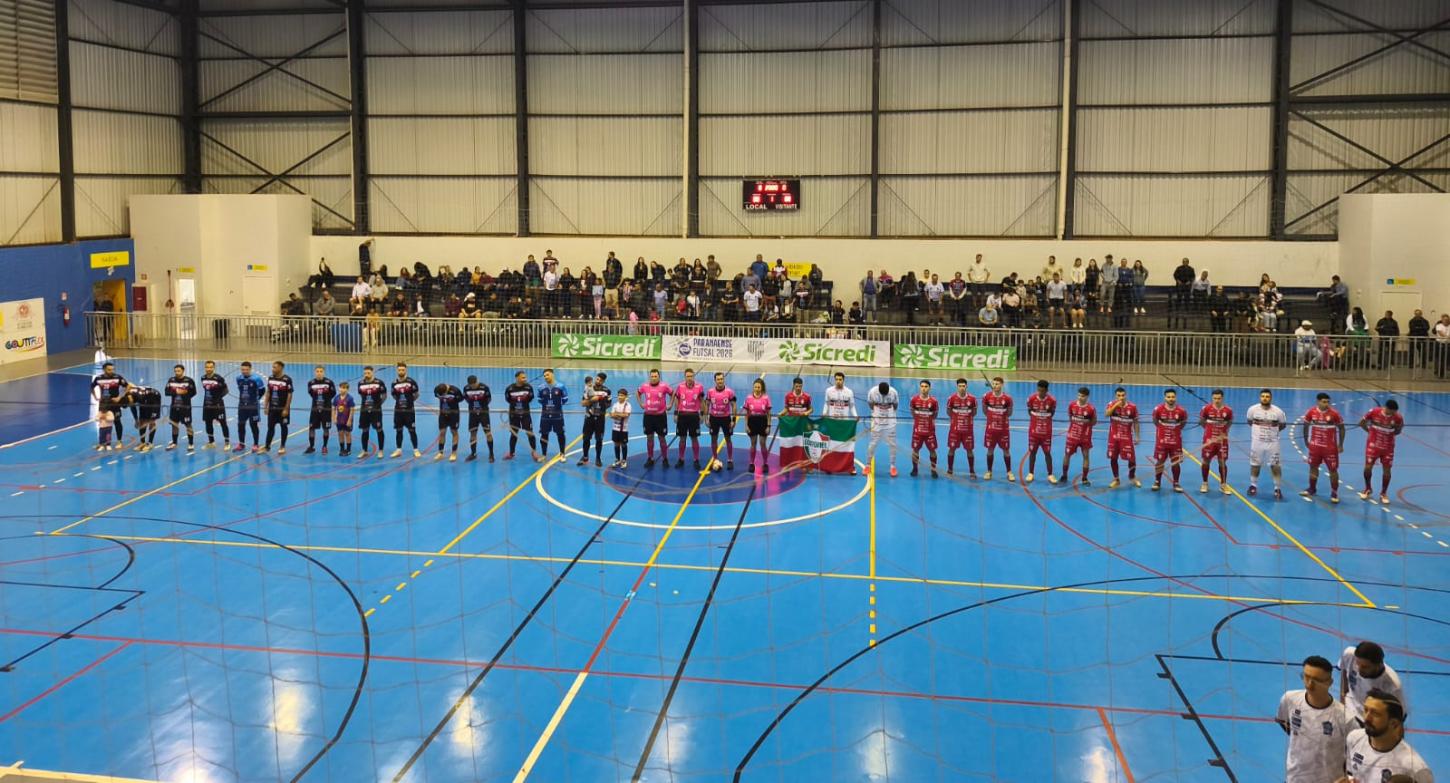Apucarana Futsal enfrenta o Mariópolis em busca da sexta vitória na Série Prata
