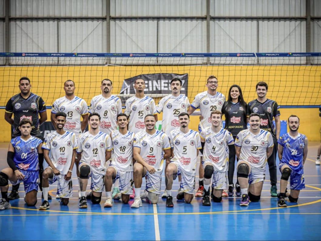 Vôlei de Arapongas estreia com vitória na Série B do Paranaense