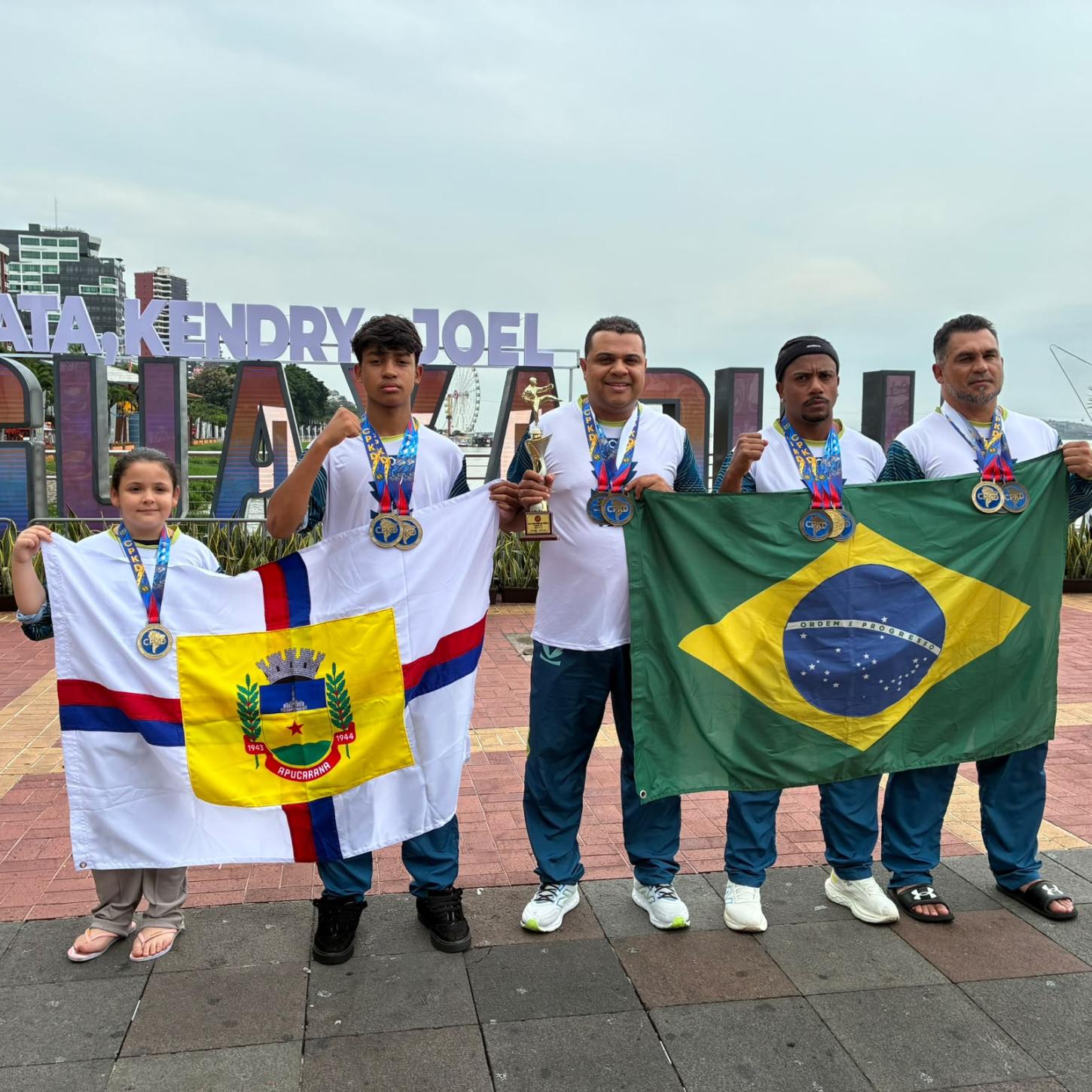 Apucarana entra para a história do karatê continental e coloca o Brasil entre os melhores das Américas
