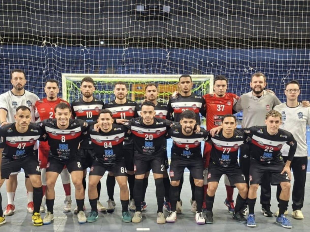 Apucarana Futsal termina em sexto lugar no primeiro turno da Série Prata