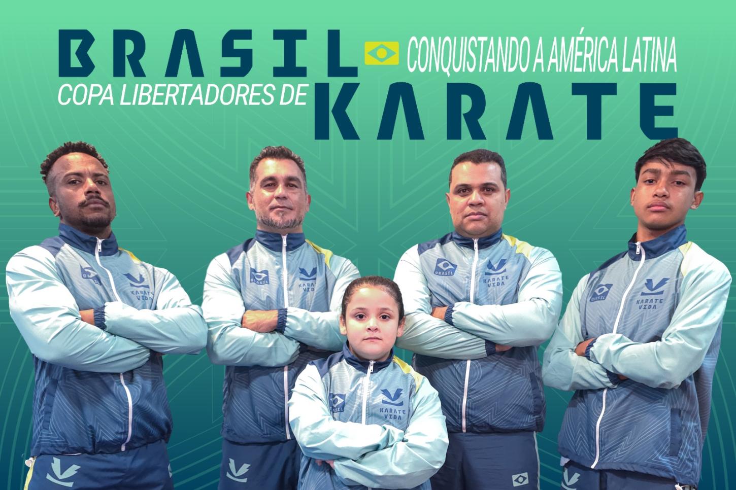 Apucarana será a única representante do Brasil na 1ª Copa Libertadores da América de Karatê