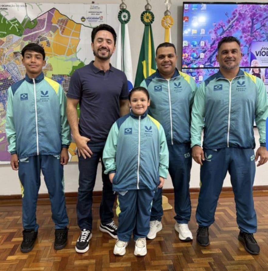 Atleta bolsista da Prefeitura de Apucarana integra equipe na 1ª Libertadores de Karatê
