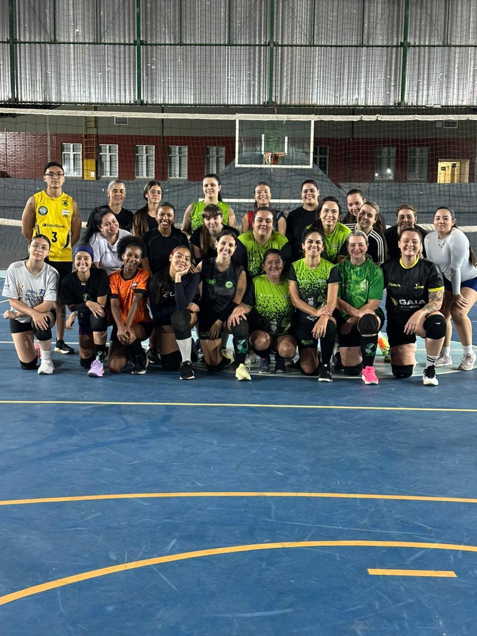 Calangos estreia contra o TDM no quadrangular de vôlei feminino no “Estação Cidadania”