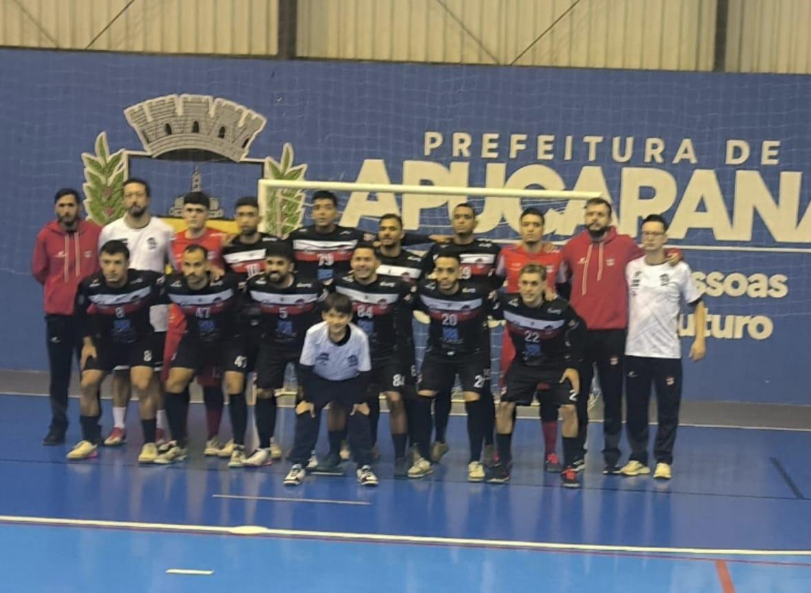 Fora de casa, Apucarana Futsal encara o líder Cândido de Abreu