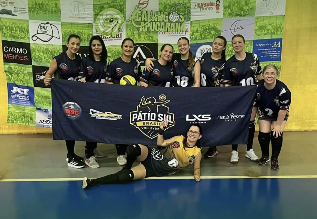 Pátio Sul disputa quadrangular de vôlei feminino neste sábado no “Estação Cidadania”