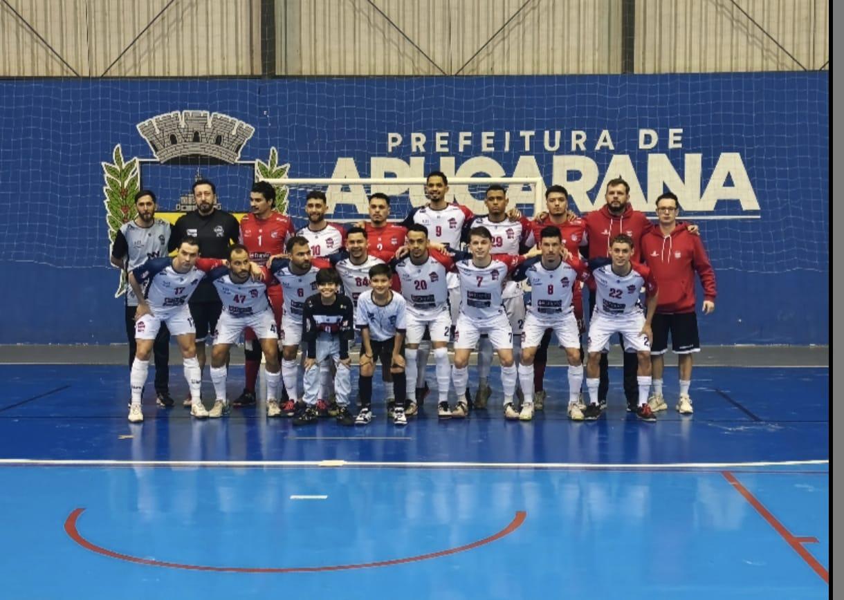 Apucarana Futsal goleia a ABL/Campo Mourão por 7 a 1 no “Estação Cidadania”