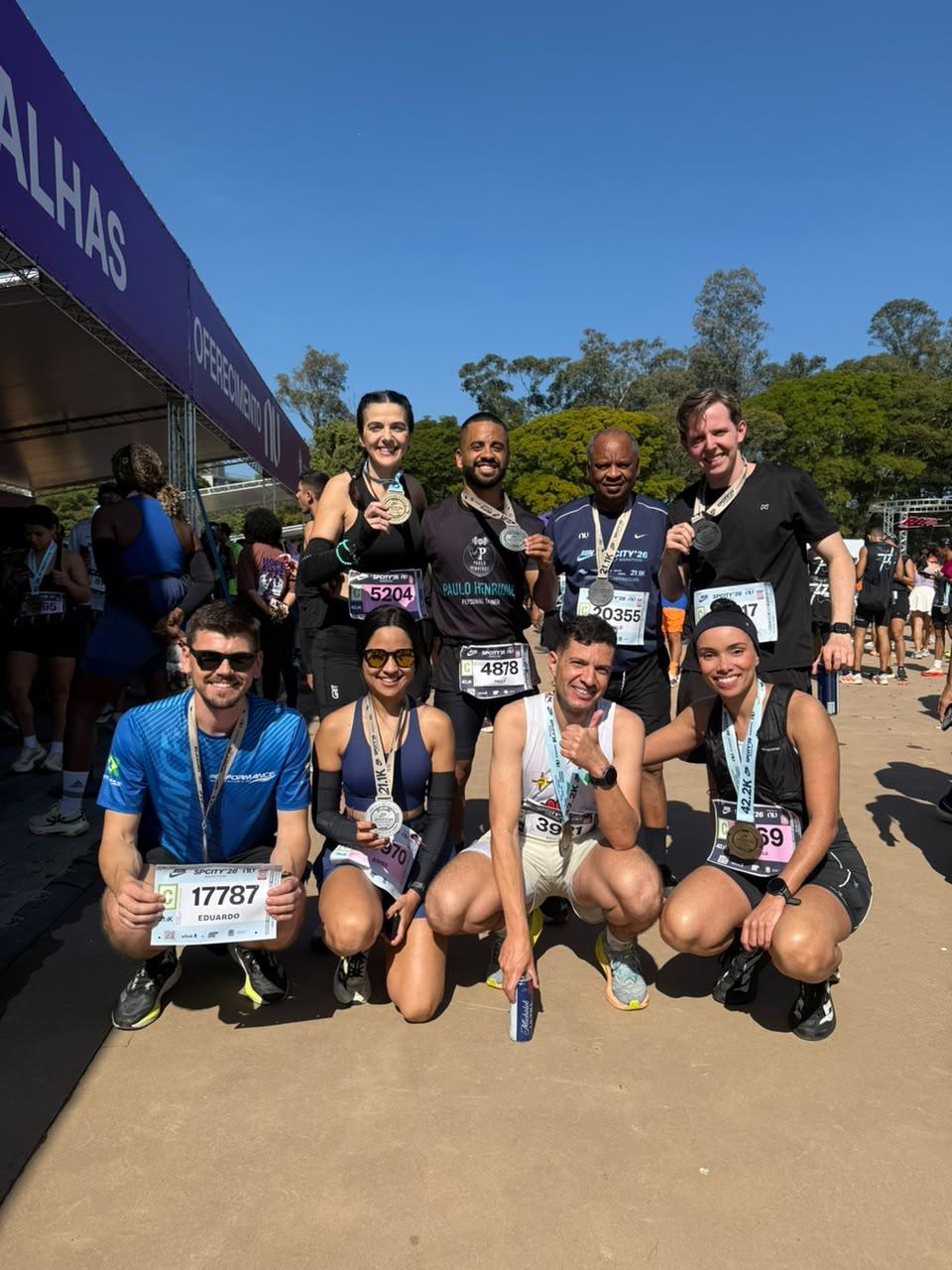 Apucaranenses disputam maratona na capital paulista