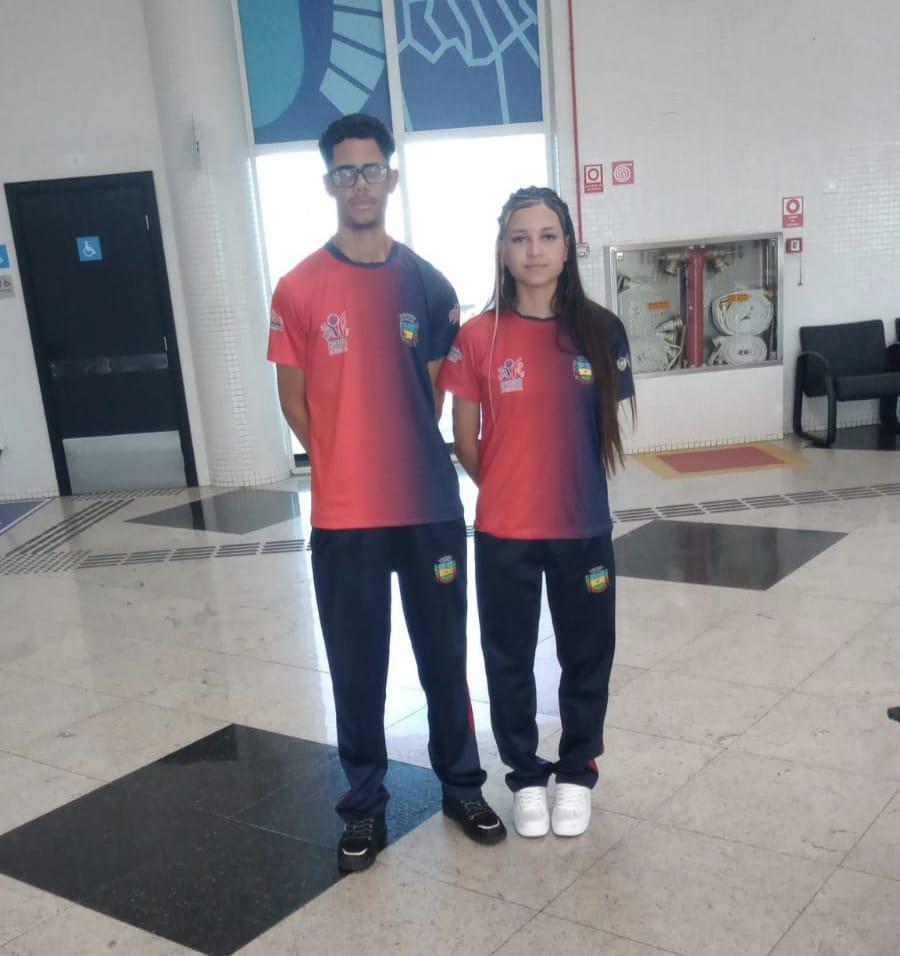 Pedro Henrich e Madelaine disputam o Brasileiro Sub-20 de Atletismo em Cuiabá