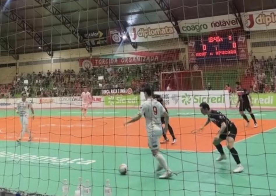 Apucarana Futsal perde na Série Prata no Sudoeste do Estado