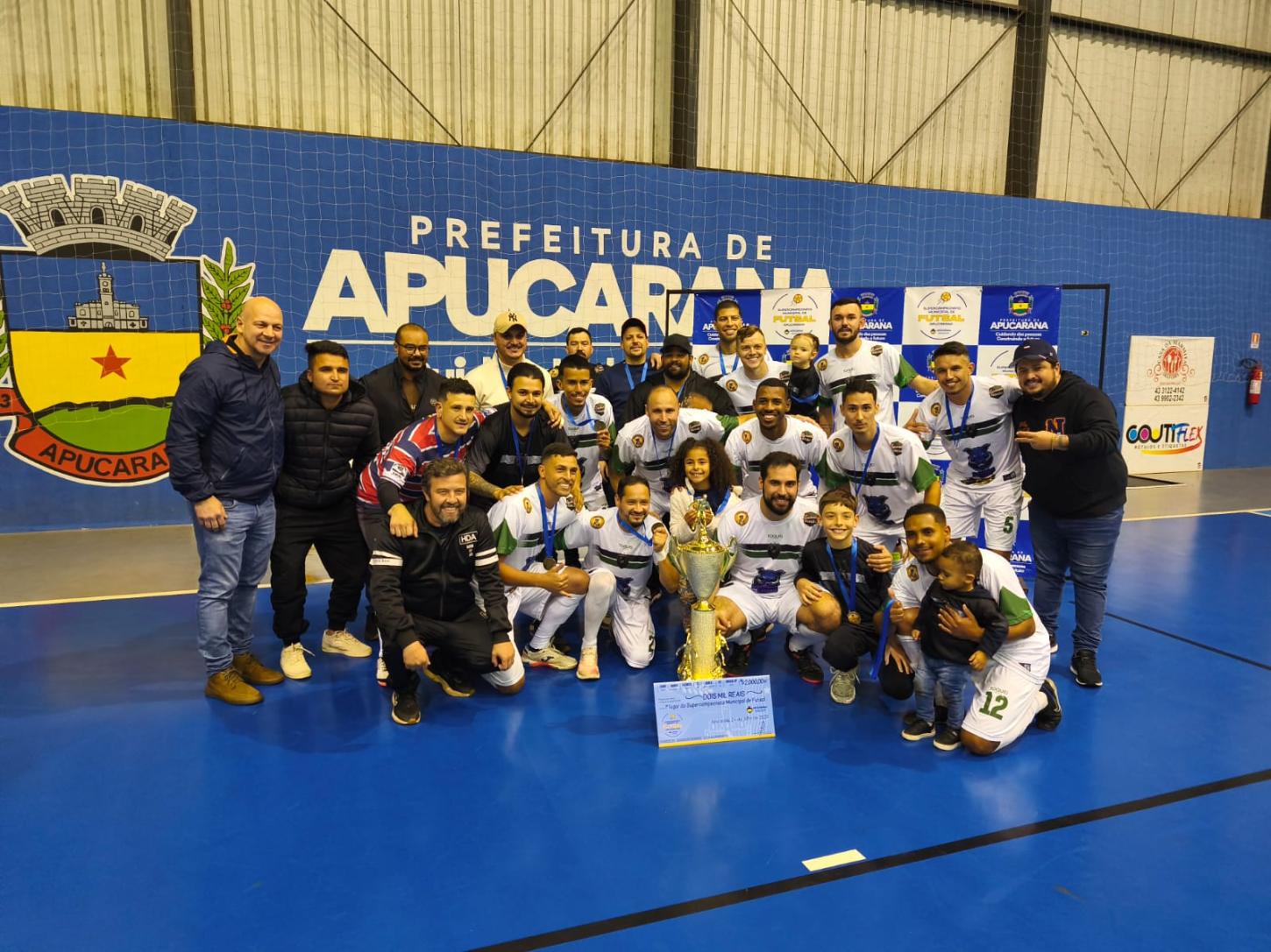 Liga 28 de Futsal de Apucarana tem início nesta quarta-feira