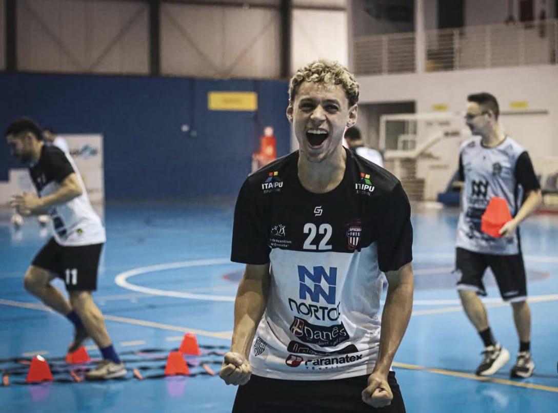 Artilheiro do Apucarana Futsal volta contra o Ibiporã na Série Prata