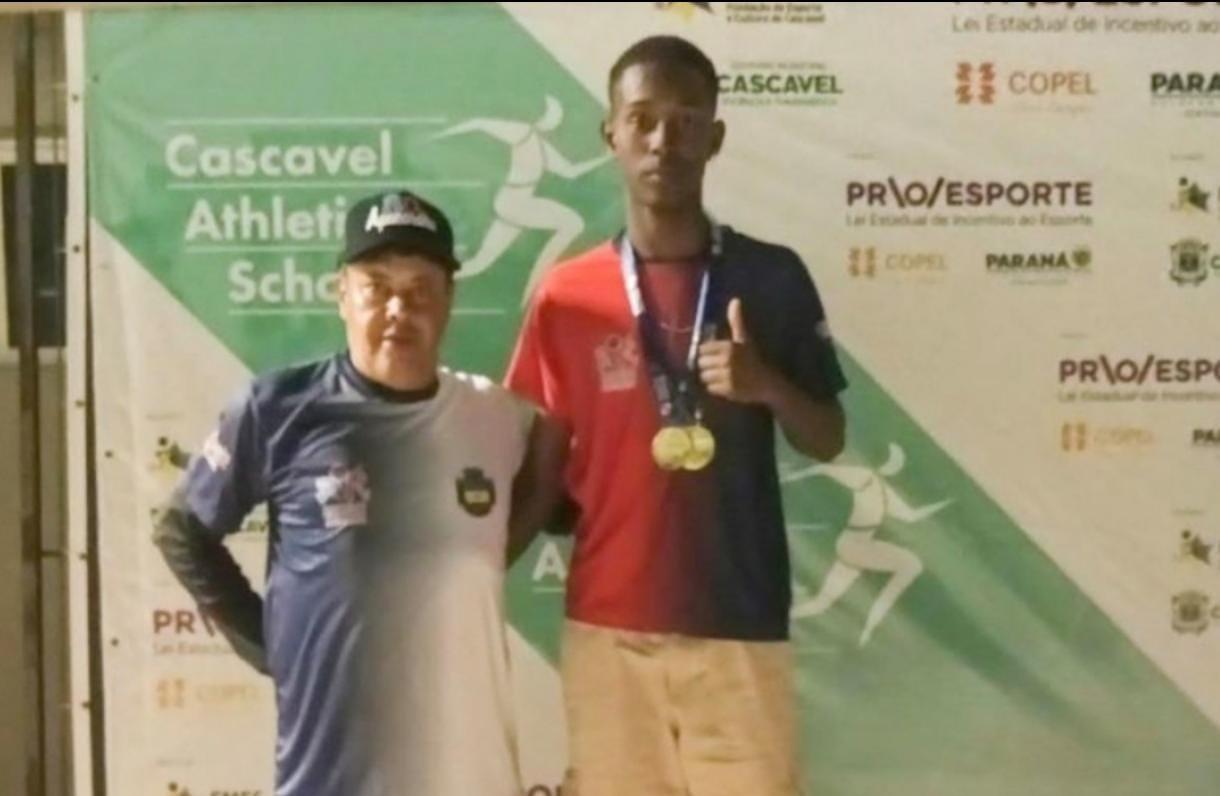 Apucaranense do “Bolsa Atleta” representa o Paraná nos Jogos da Juventude do Brasil
