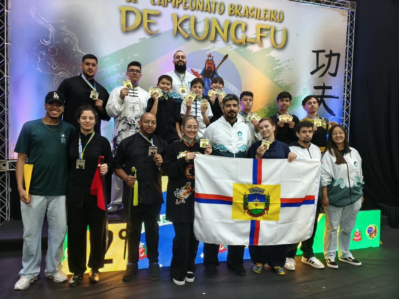 Apucaranenses conseguem ótimos resultados no Brasileiro de Kung Fu em São Paulo
