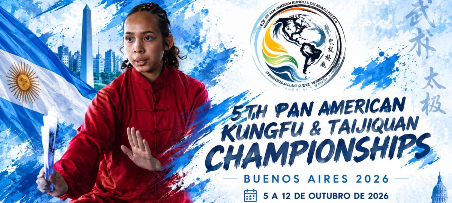 Atleta de Apucarana representa o Brasil no Pan-Americano de Wushu na Argentina